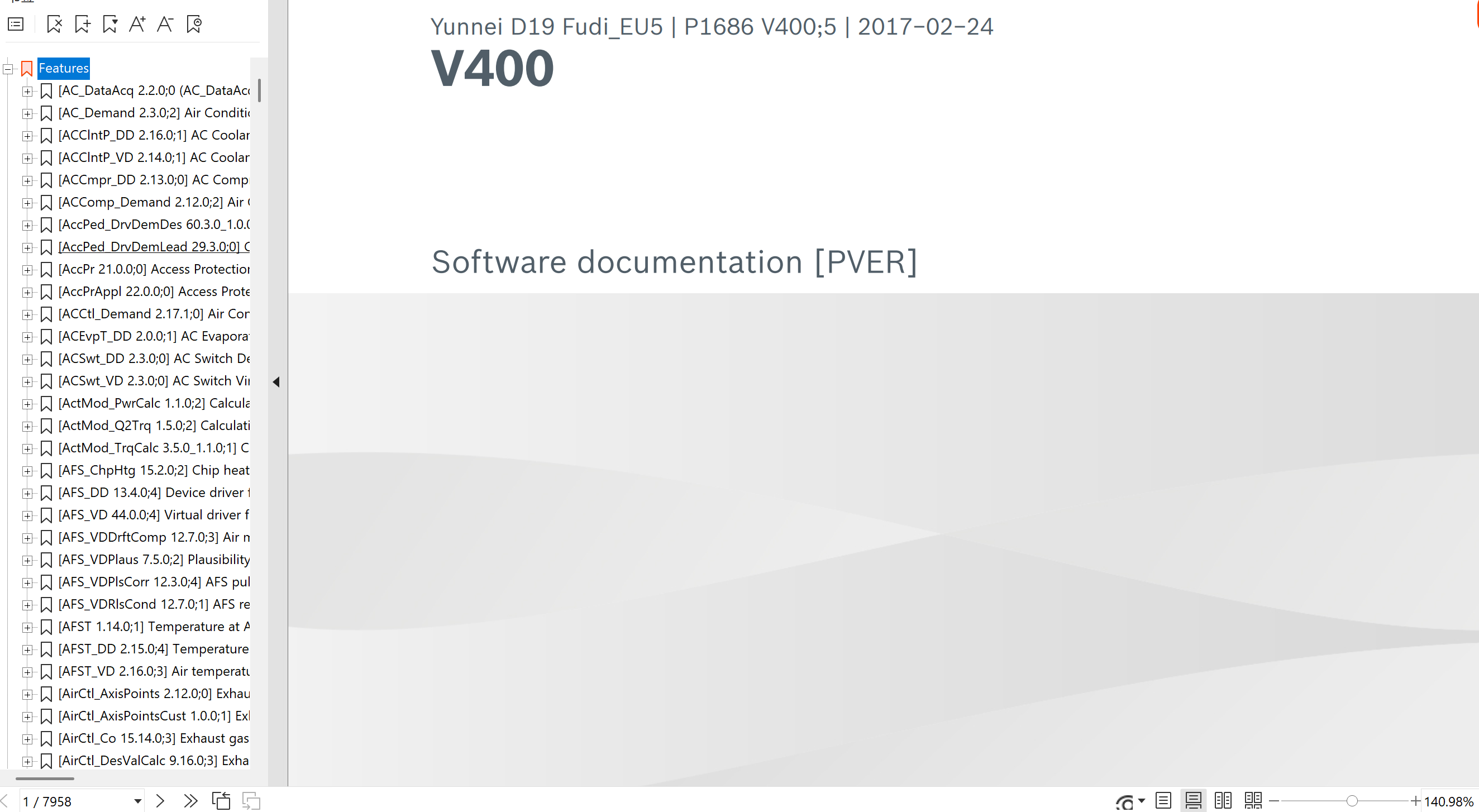 Yunnei EDC17C81 Software documentation — EDC17C81 ECU 调校文件